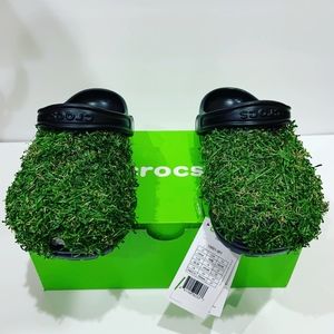 Grass Crocs l Custom Crocs l Garden Crocs